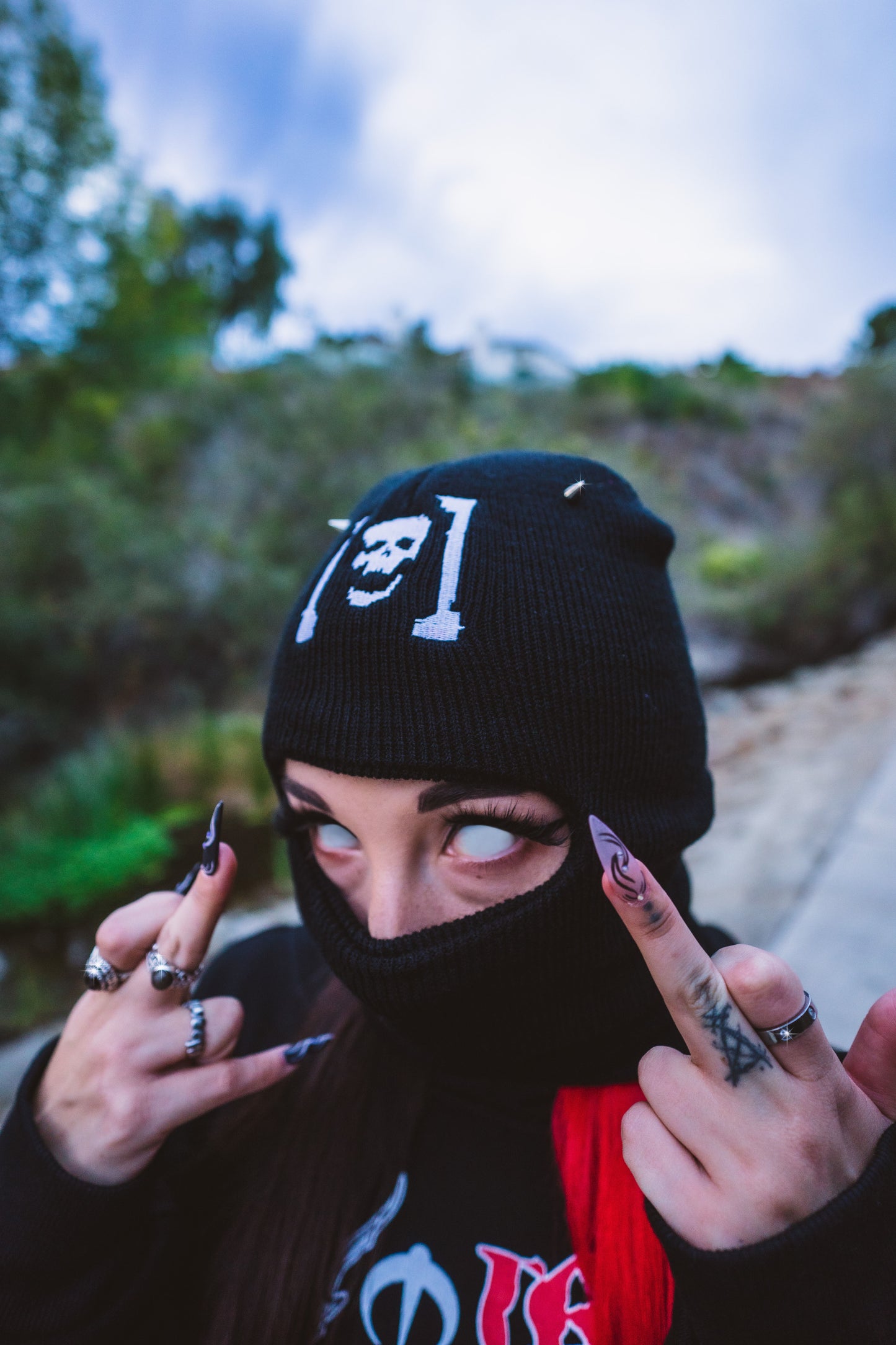 DECEASED DEVIL SKI MASK