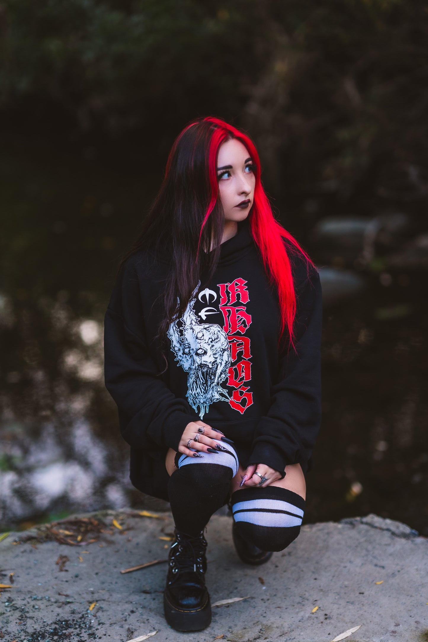 MF KHAOS x DECEASED THREADS HOODIES