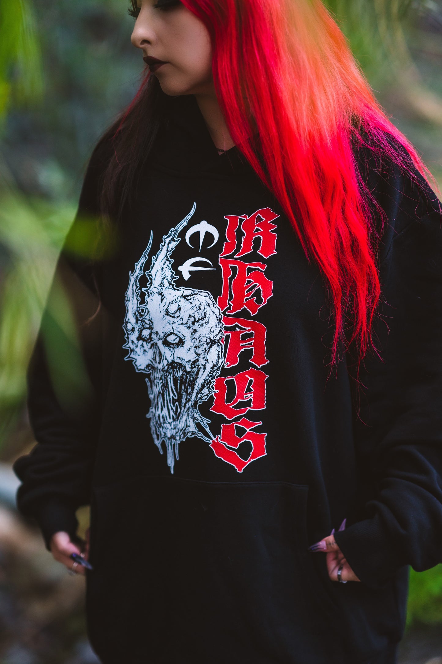 MF KHAOS x DECEASED THREADS HOODIES